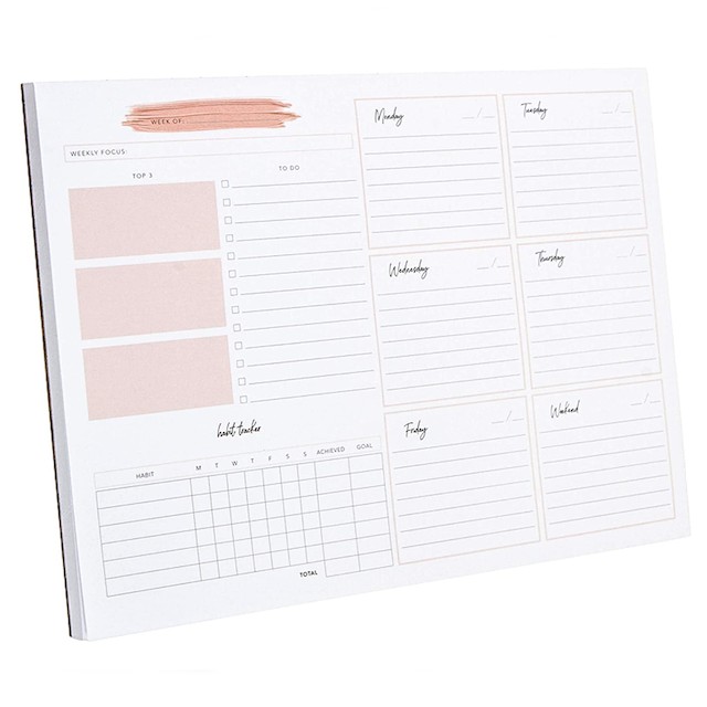 Weekly Planner Pad