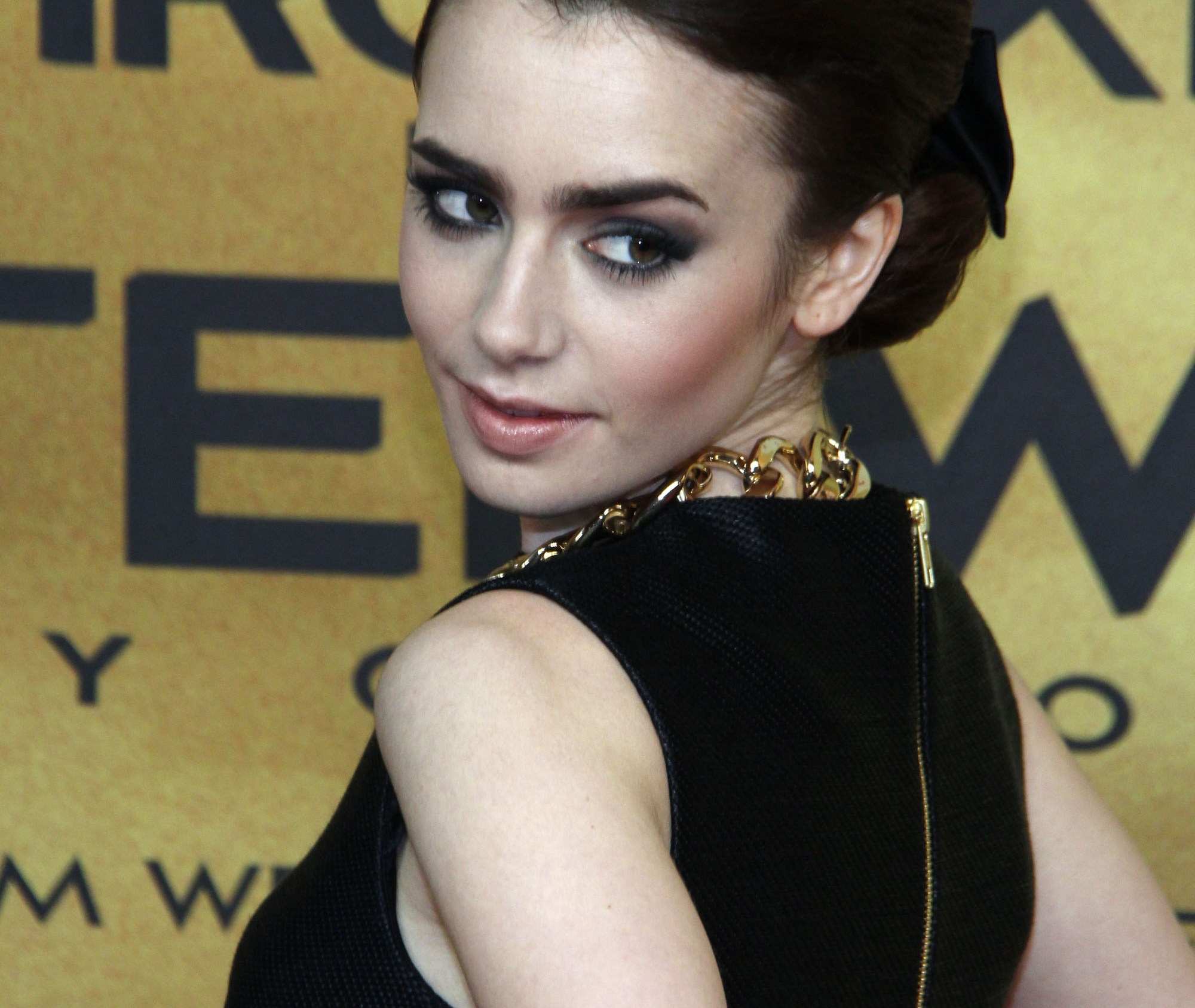 Lily Collins' Hairstylist