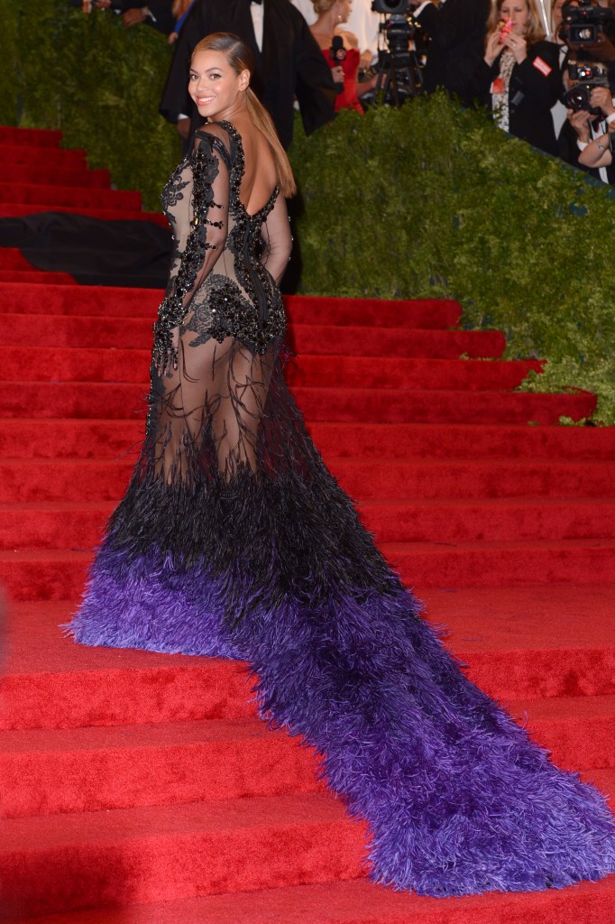 Beyonce Knowles kim kardashian similar met gala dress