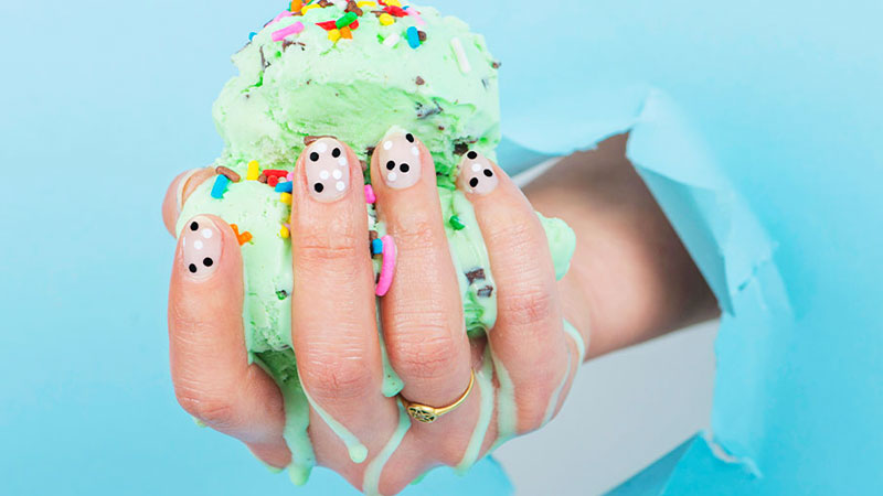 Dakota Johnson Is Bringing Back Classic Black Manicures