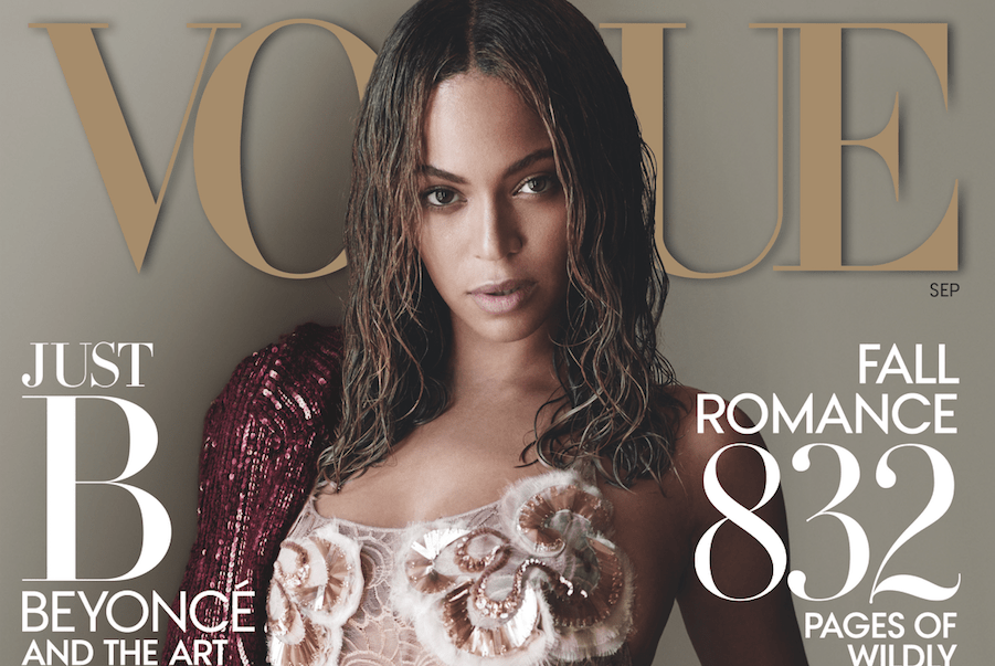 beyonce vogue cover september