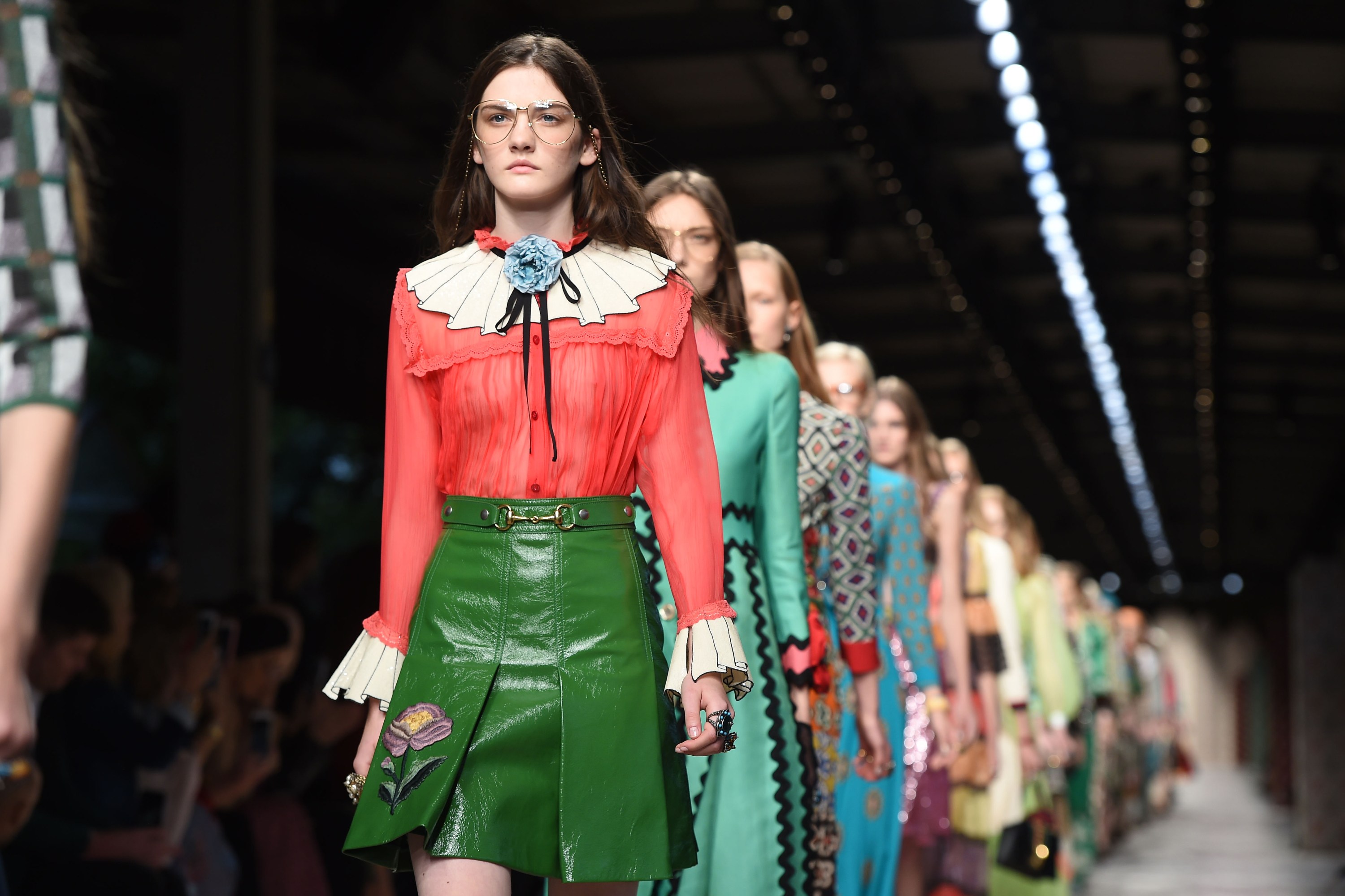 gucci milan fashion week spring 2016