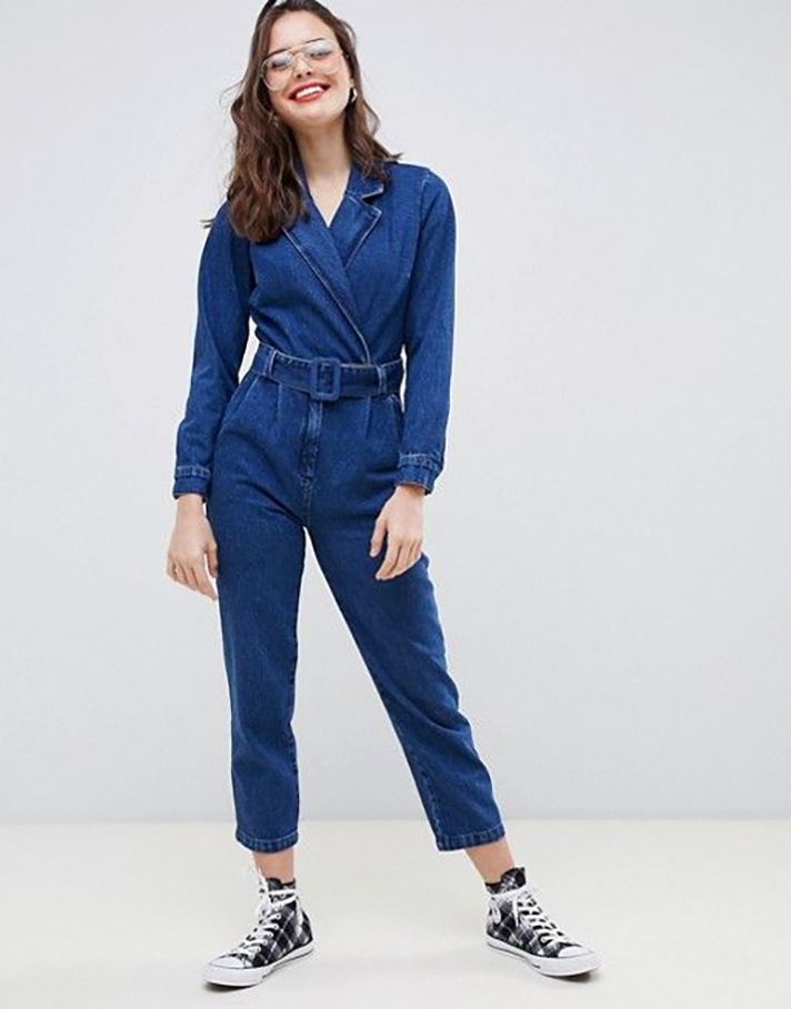 STYLECASTER | Denim Jumpsuits Are a Delightful Addition to Any Summer Wardrobe
