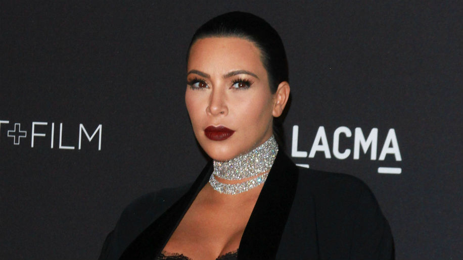 Kim Kardashian Wears See-Through Givenchy to Art + Film Gala