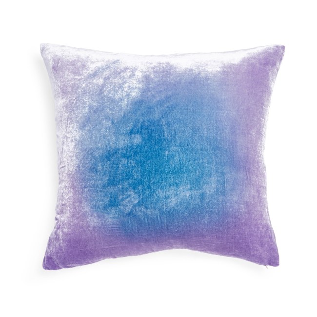 velvet ombre pillow