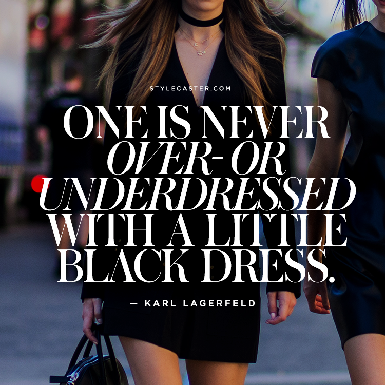 Karl-Lagerfeld-Little-black-Dress