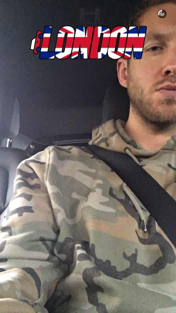 Snapchat/@calvinharris