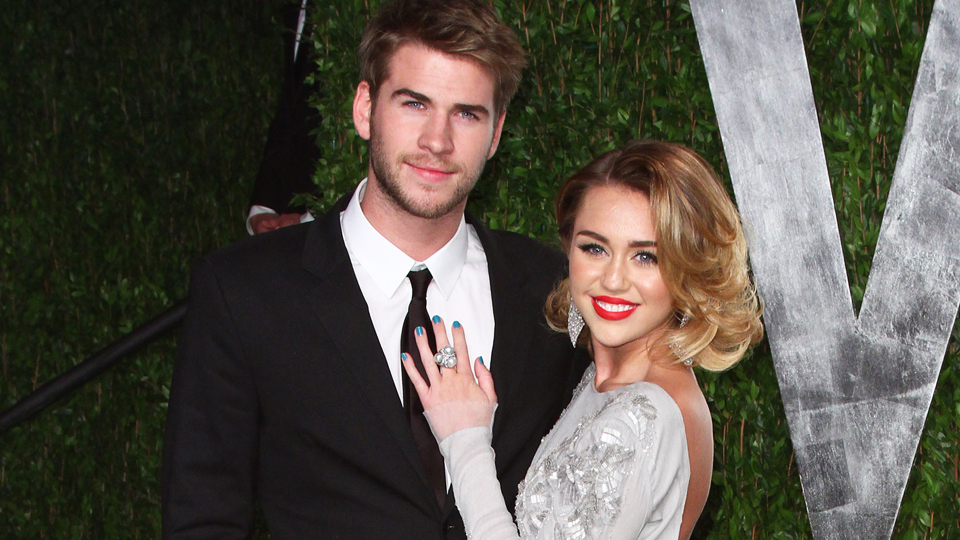 Miley Cyrus and Liam Hemsworth