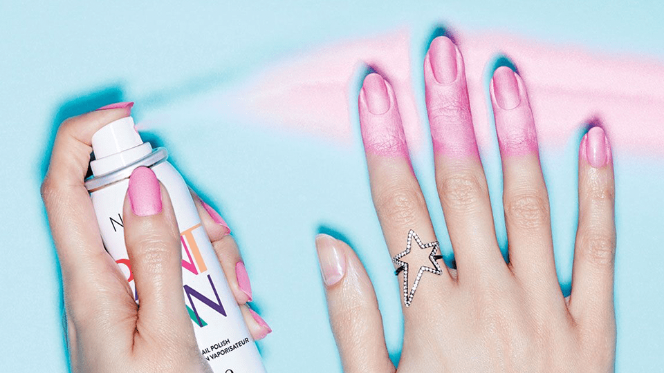 spray nail polish