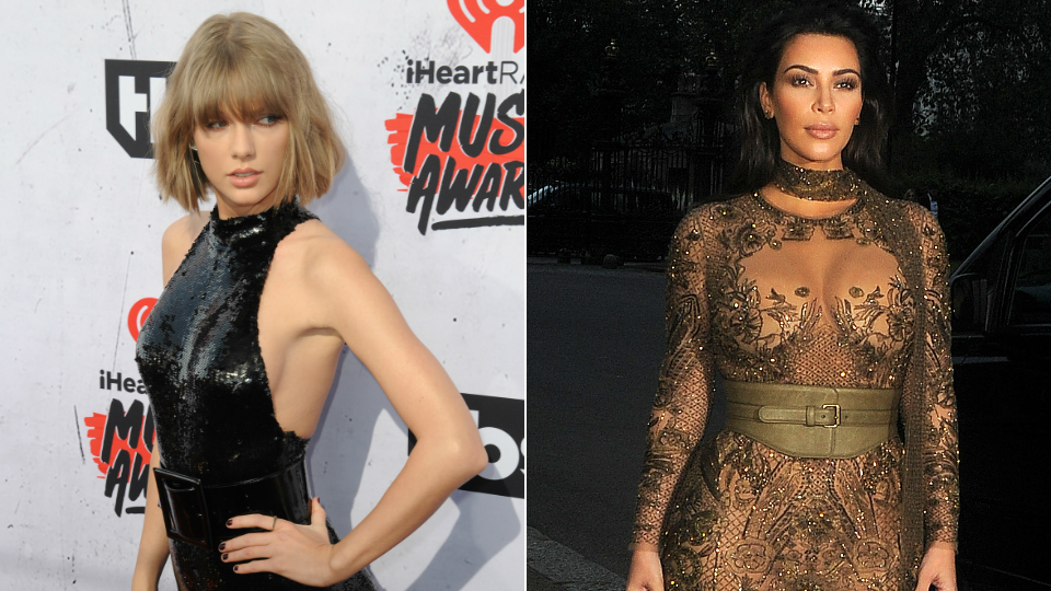 Kim Kardashian Posts Proof Taylor Swift Approved 'Famous' Lyric on Snapchat