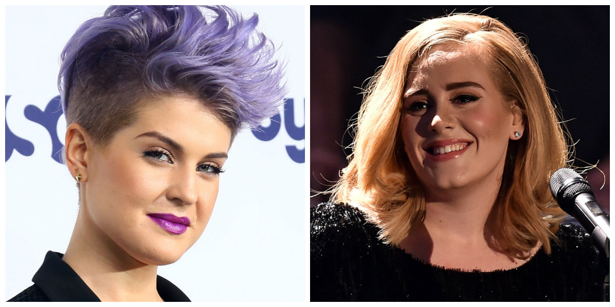 Adele and Kelly Osbourne in a Throwback Pic