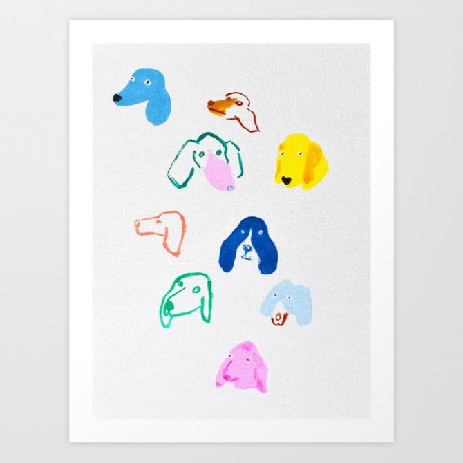 STYLECASTER | Bright Wall Art Pieces