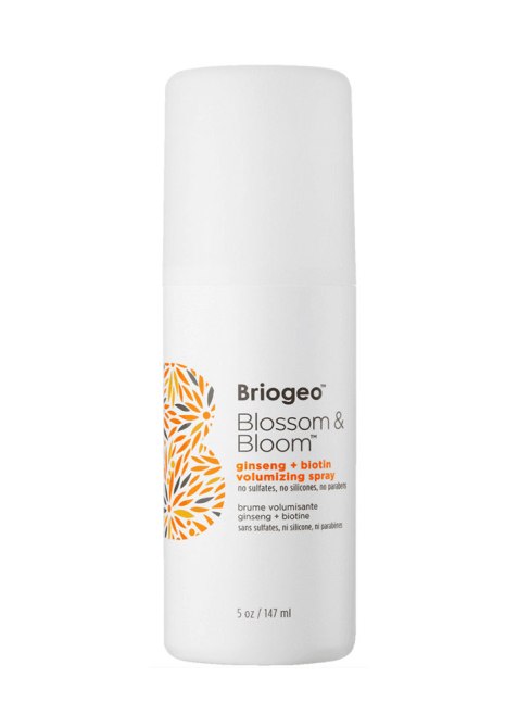 STYLECASTER | Best Product Pairs for Every Hair Texture | Briogeo Blossom & Bloom Ginseng + Biotin Volumizing Spray