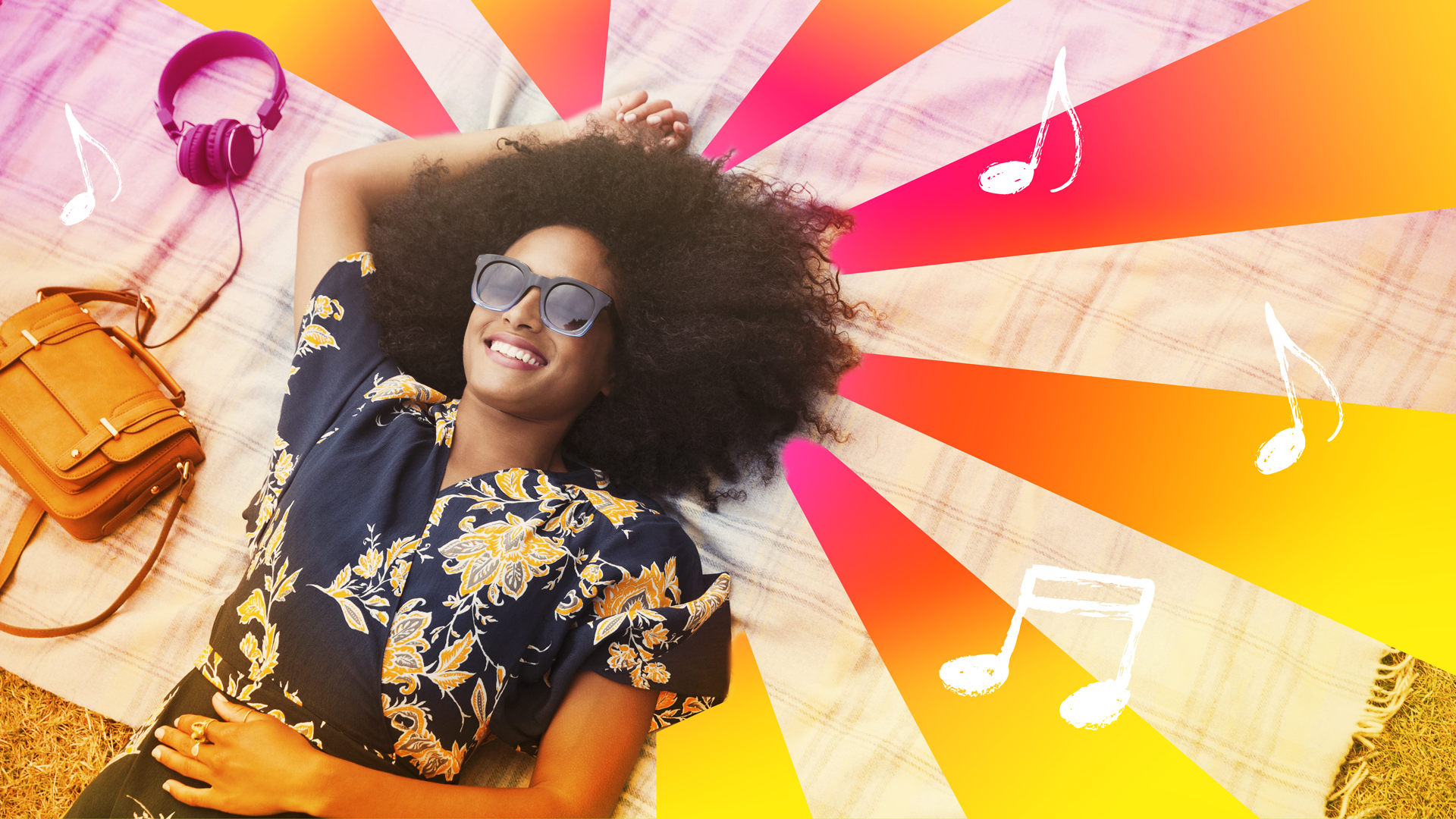 Man Listening to Music