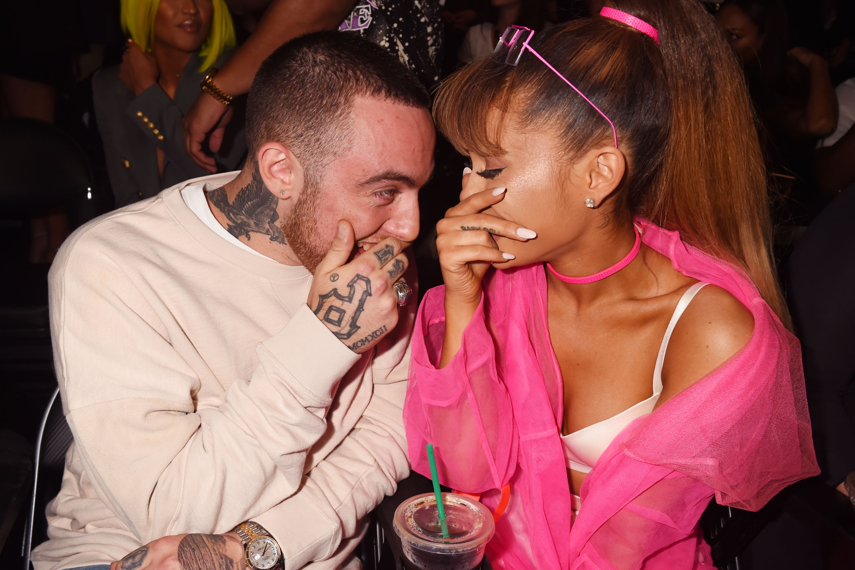 Mac Miller and Ariana Grande
