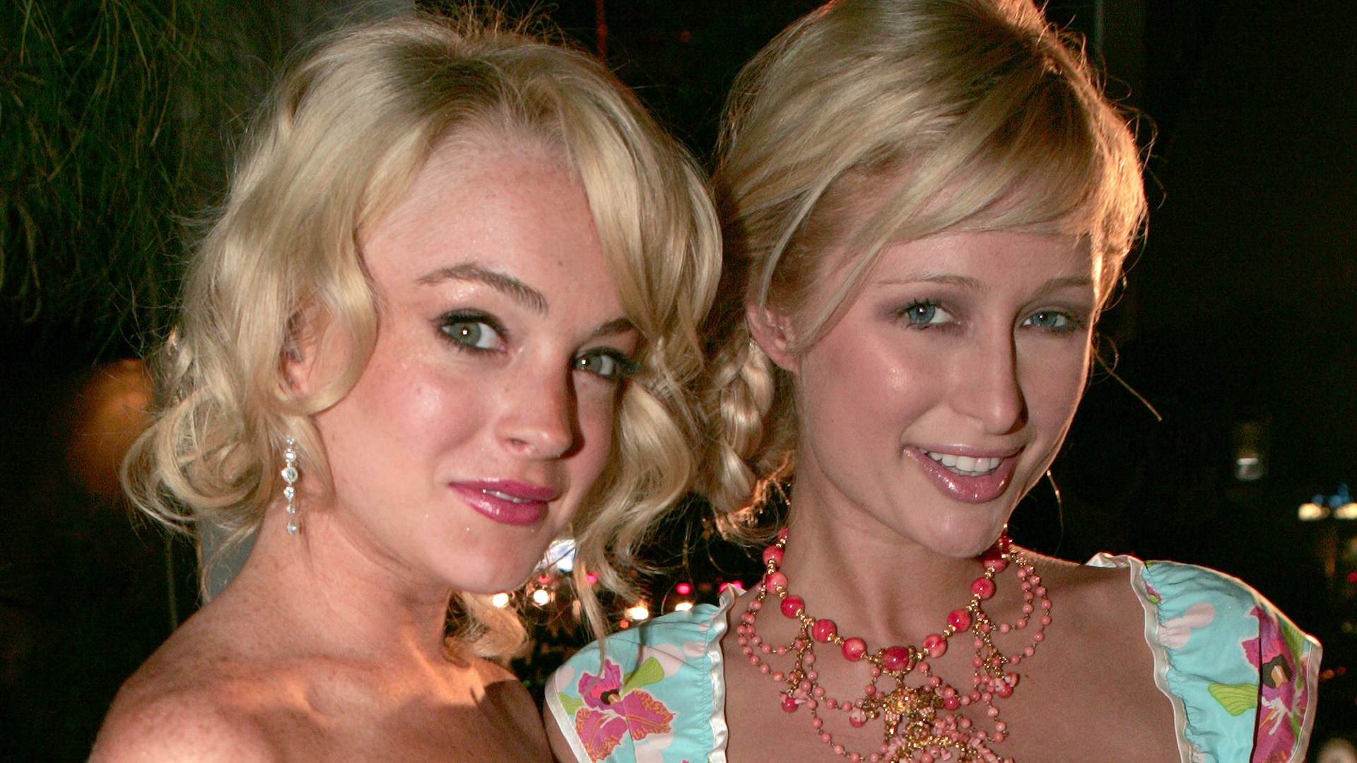 Paris Hilton and Lindsay Lohan