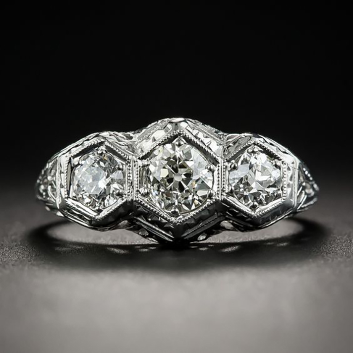 STYLECASTER | 57 Art Deco Engagement Rings So Stunning They Belong in Museums