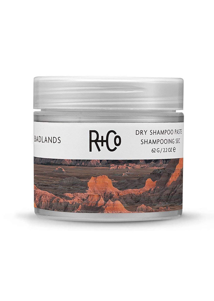 STYLECASTER | Products for Low-Maintenance Styling | R+Co Badlands Dry Shampoo Paste