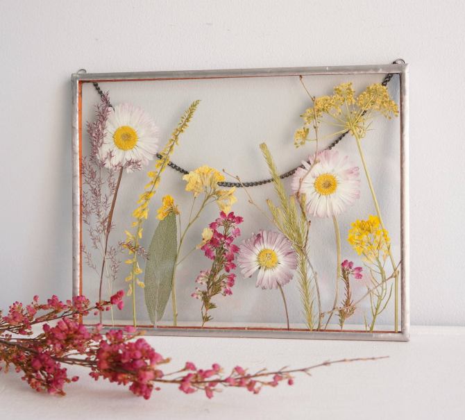 STYLECASTER | framed plants