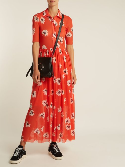 Ganni Tilden Floral Dress MatchesFashion
