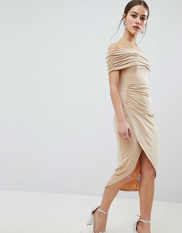 STYLECASTER | Champagne Bridesmaid Dresses Are Never a Bad Idea