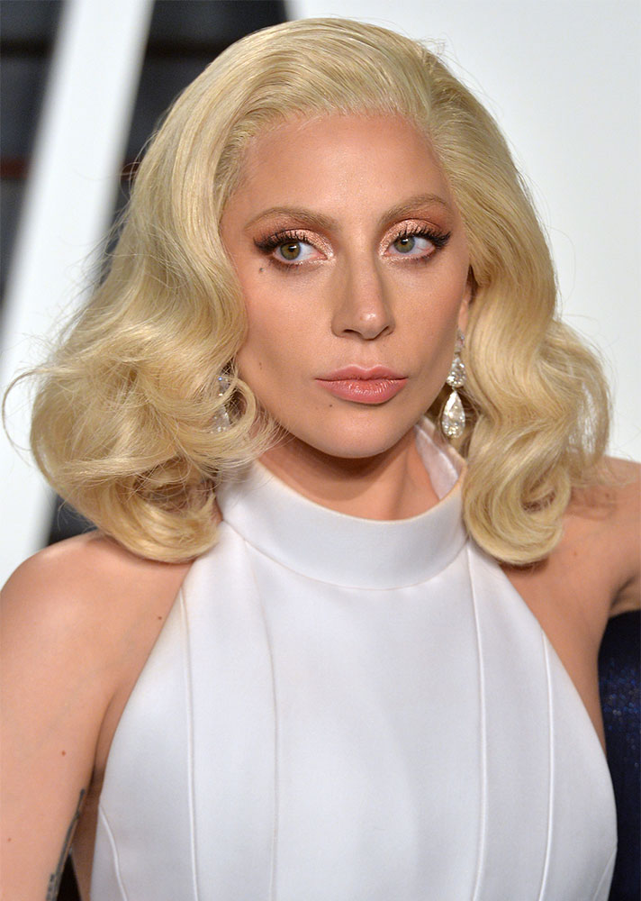 Lady Gaga-Bleached Brows.