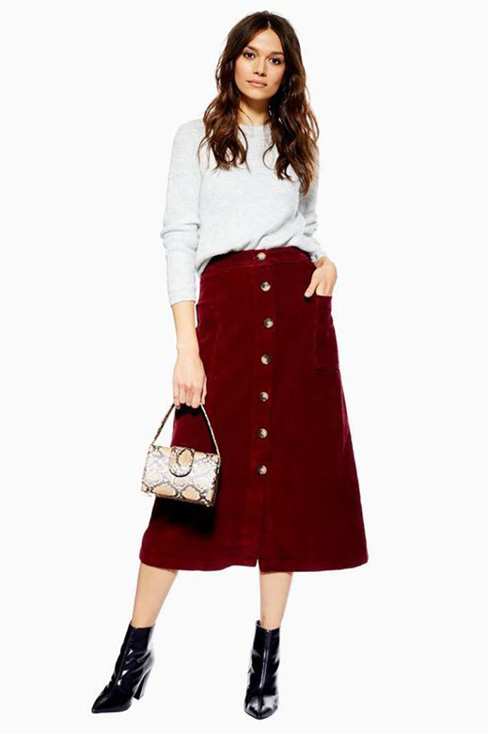 STYLECASTER | Chic Winter Skirts to Cozy Up in, ASAP