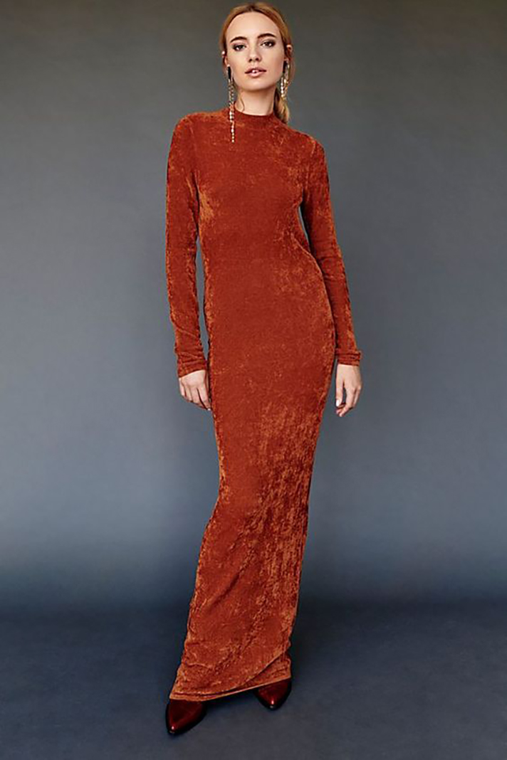 STYLECASTER | Discounted Winter Maxi Dresses You Can Score on Sale Right Now