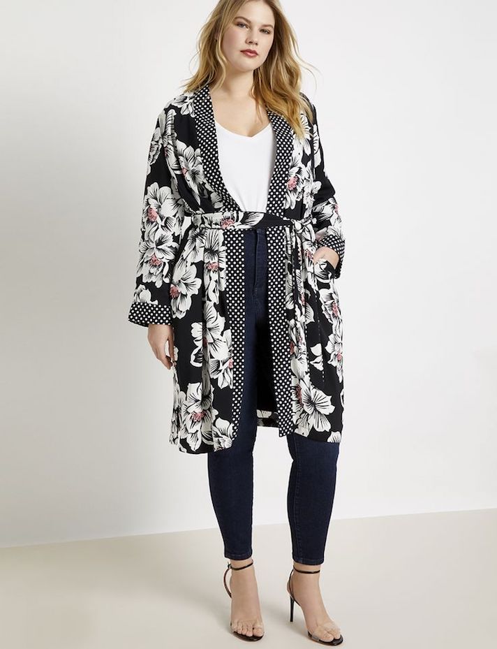 STYLECASTER | Plus Size Spring Coats