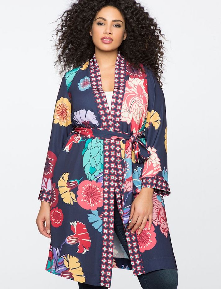 STYLECASTER | Plus Size Spring Coats