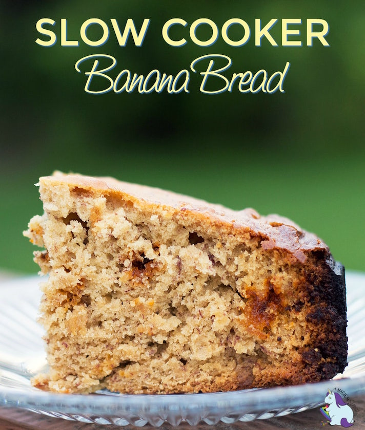 STYLECASTER | 17 Slow-Cooker Breads That Honestly Kind of Blow My Mind | Banana Bread