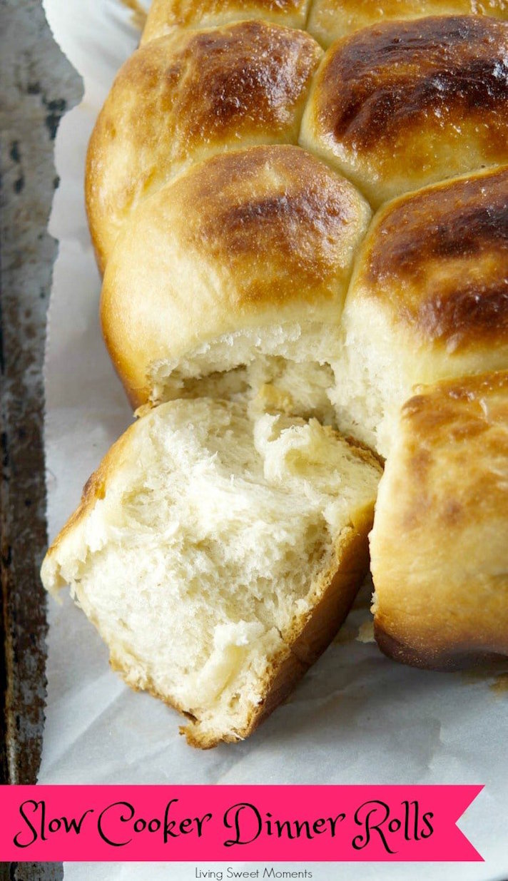 STYLECASTER | 17 Slow-Cooker Breads That Honestly Kind of Blow My Mind | Dinner Rolls