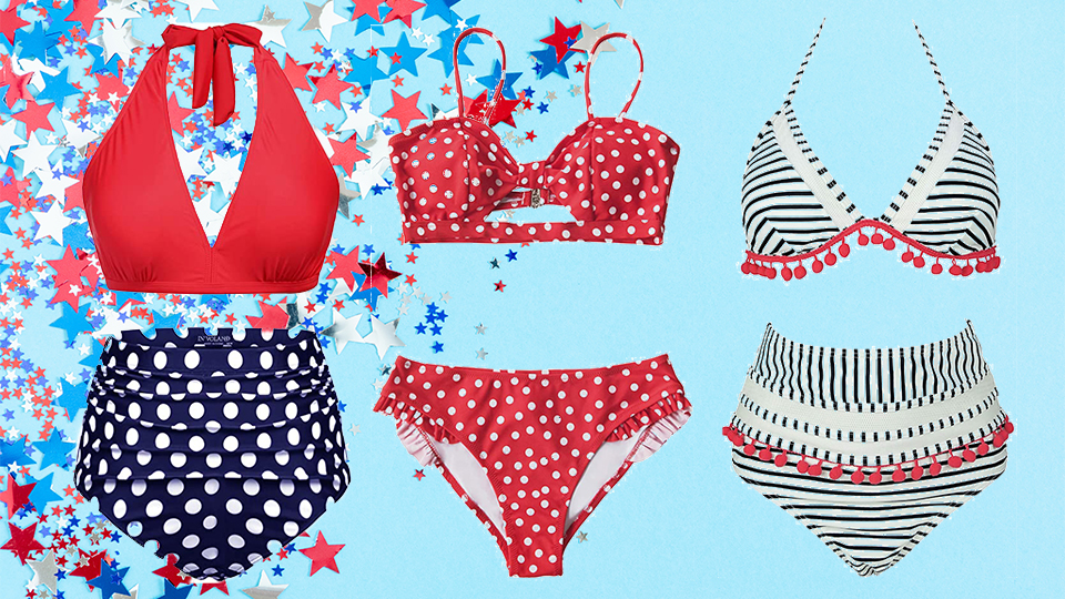 STYLECASTER | Fourth of July Swimsuit