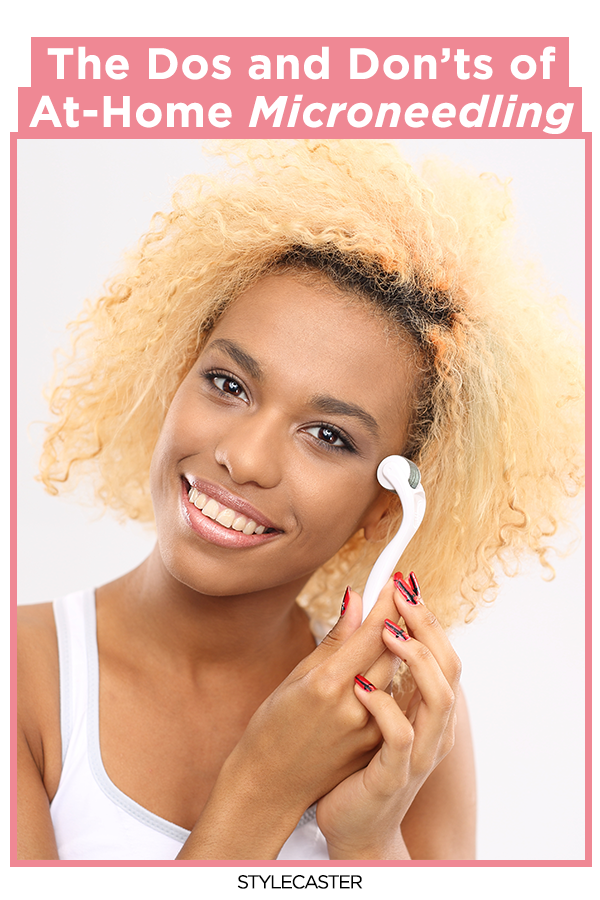 STYLECASTER | at home microneedling | microneedling benefits | microneedling after care | how to use microneedling | microneedling serum