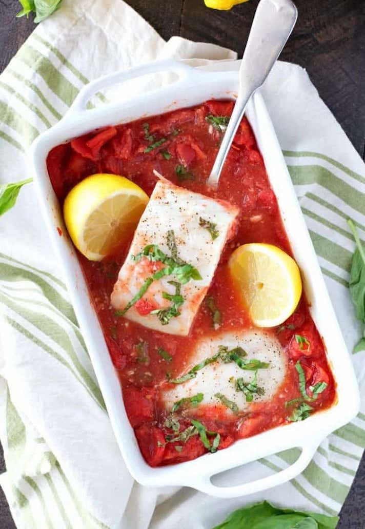 STYLECASTER | 17 High-Protein Summer Dinners With 5 Ingredients or Less | Baked Fish