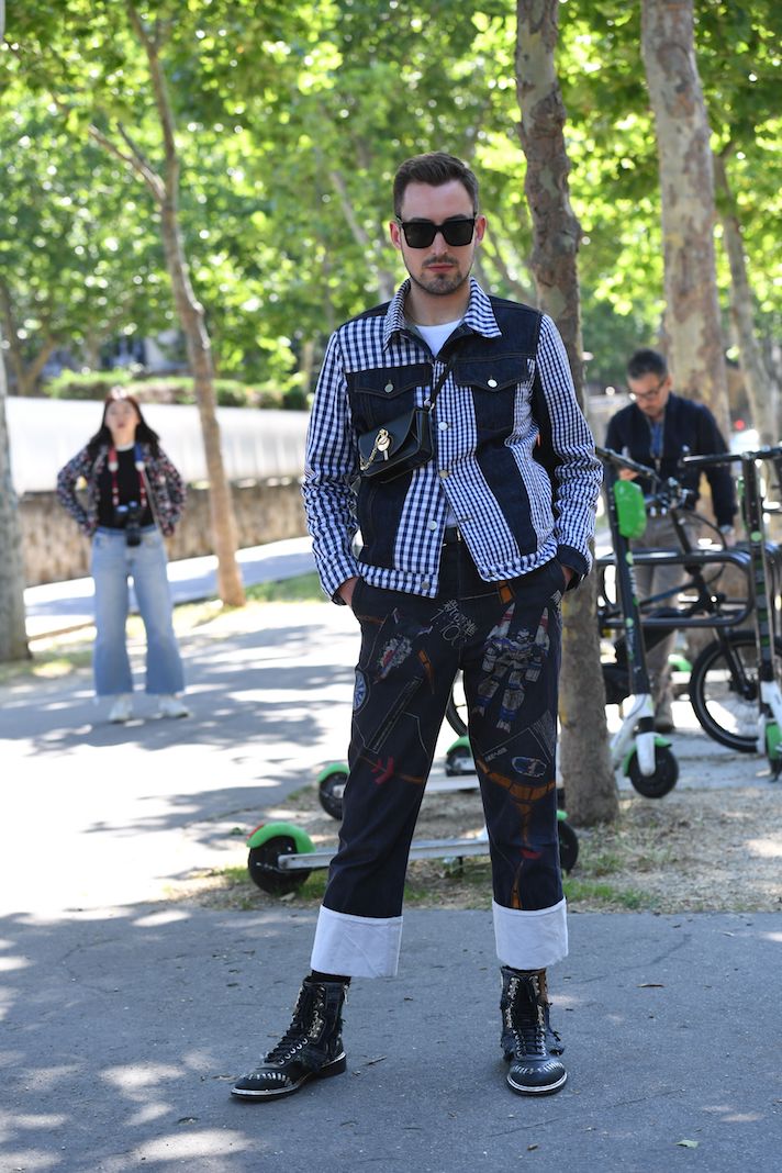 STYLECASTER | Paris Fashion Week Men's Spring/Summer 2020 Street Style