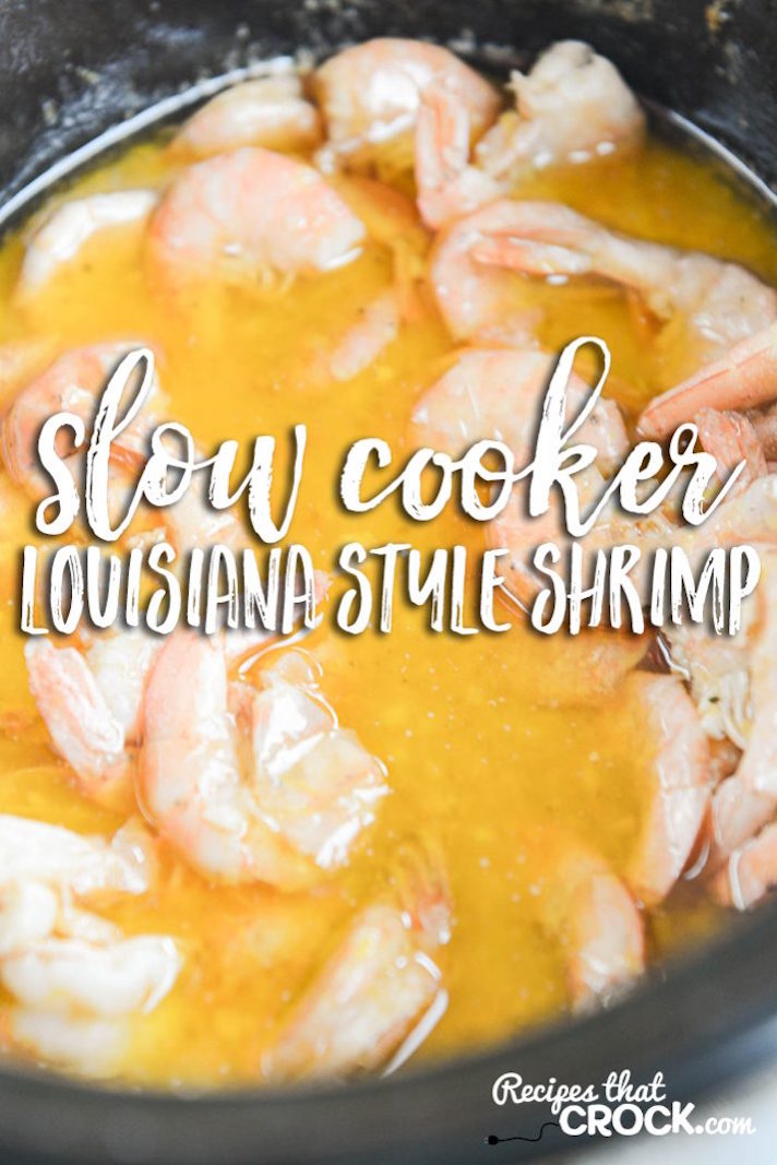 STYLECASTER | 17 Slow-Cooker Seafood Recipes for When You're Sick of Chili | Louisiana-Style Shrimp