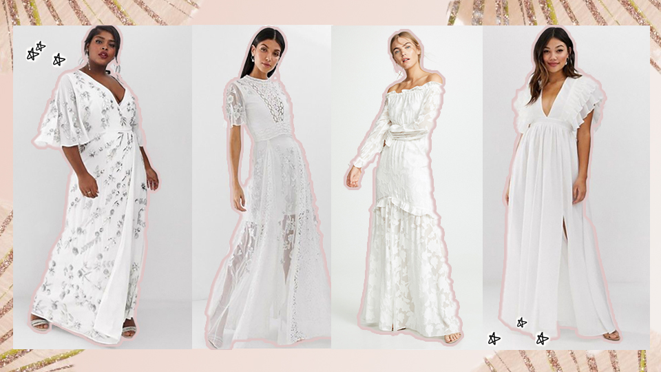 STYLECASTER | White Dresses Perfect for Each and Every Bridal Event