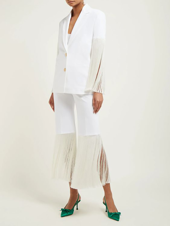 STYLECASTER | Bridal Power Suits Fit for Any City Hall Wedding