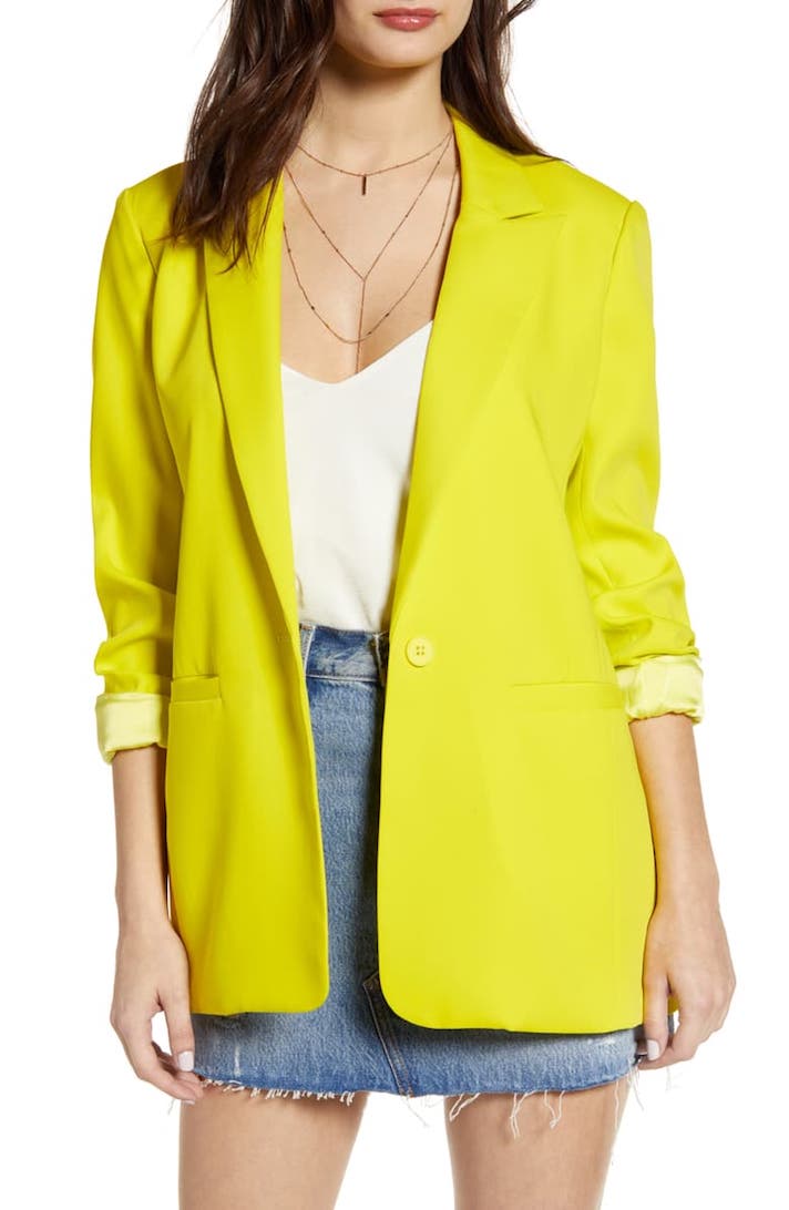 Neon Yellow Jacket