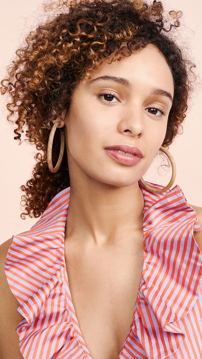 STYLECASTER | Hoop Earrings So Truly Massive You Could Probably Fit Your Head Through Them