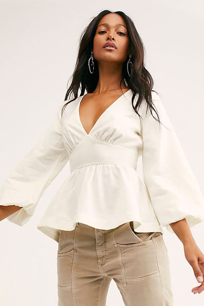 STYLECASTER | 57 Long-Sleeve Going-Out Tops to Add to Your Night-Out Wardrobe, Stat