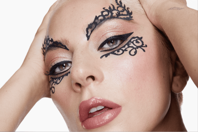 lady gaga lace mask