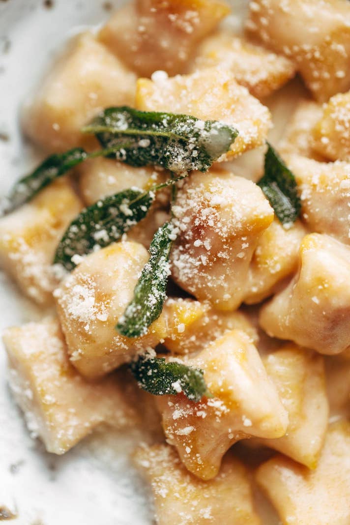STYLECASTER | 17 Ways to Eat Canned Pumpkin For Dinner | Pumpkin Gnocchi