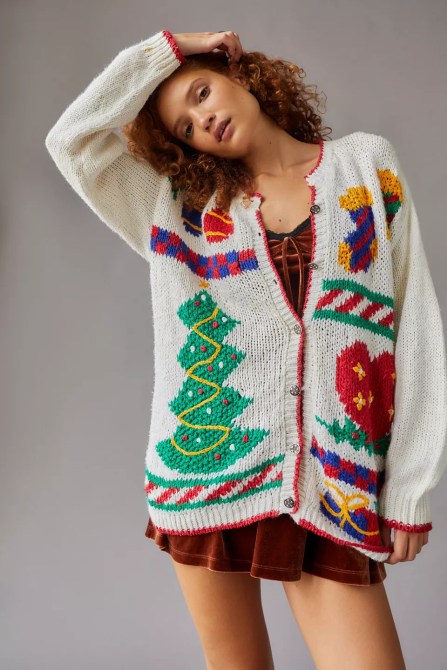 Urban Renewal Vintage Holiday Cardigan