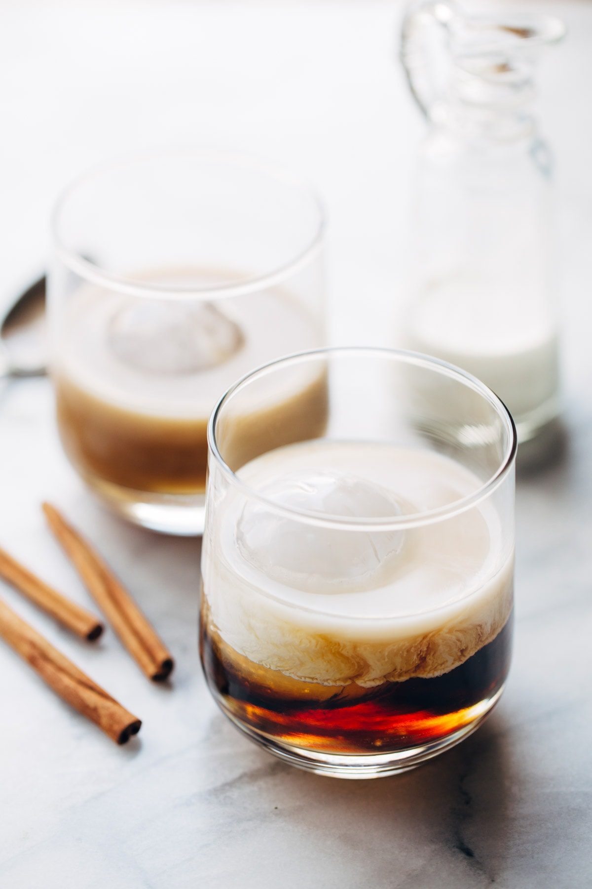 STYLECASTER | vodka cocktails | cinnamon white Russian
