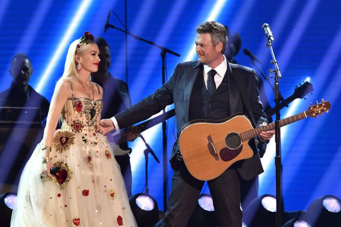 Blake Shelton & Gwen Stefani Grammys 2020