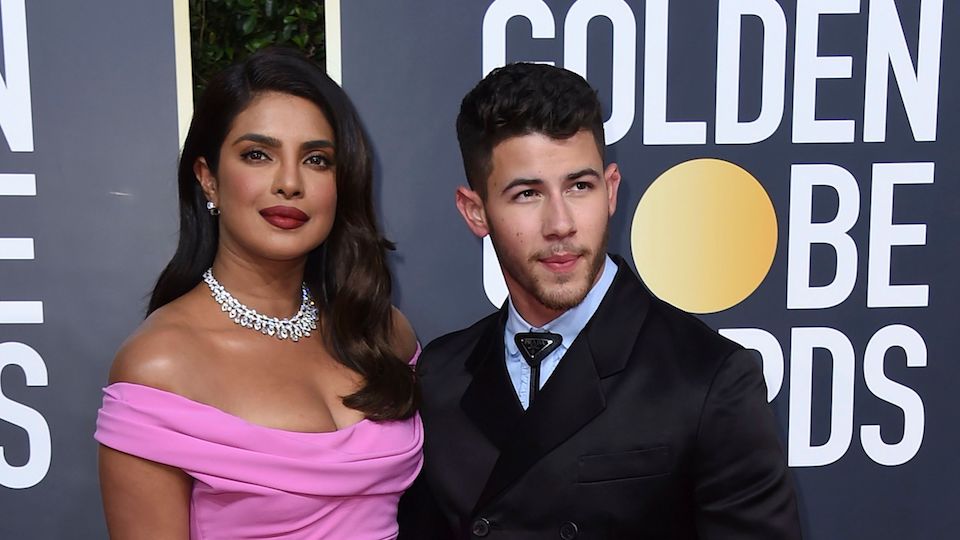 Nick Jonas and Priyanka Chopra Golden Globes