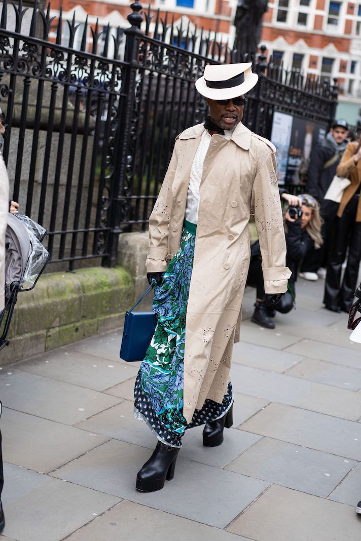 Billy Porter London Fashion Week