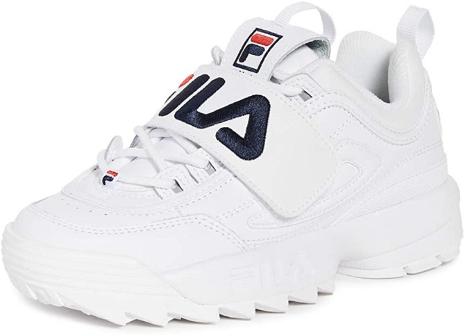 STYLECASTER | Summer Sneaker Trends 2020 | chunky fila shoe